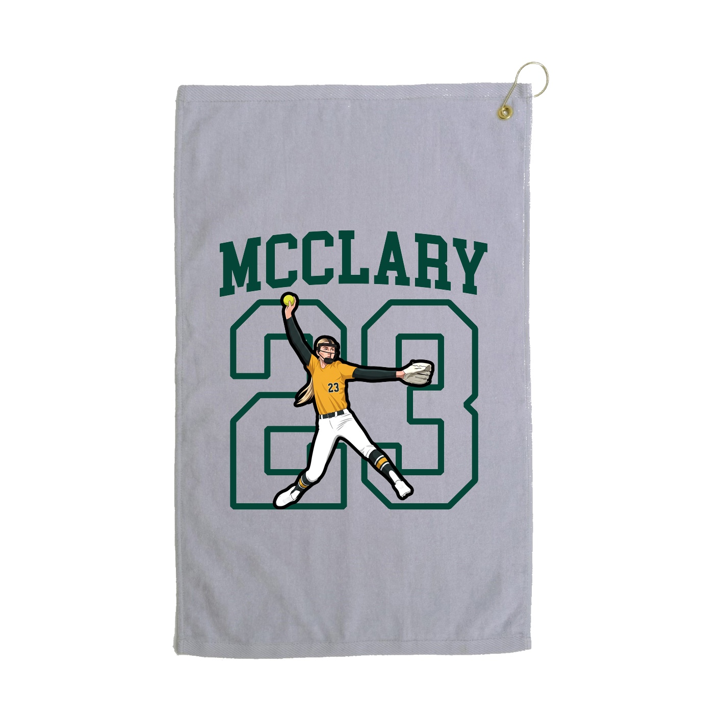 Golf Towel — Shirsey in Grey