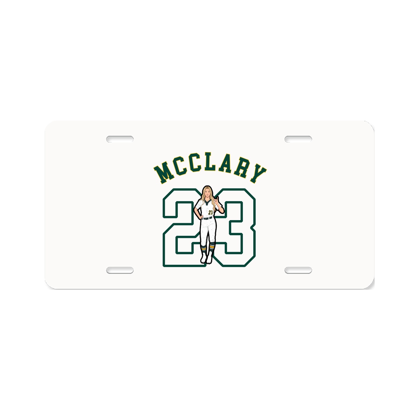 License Plate — Shirsey Arch in Classic