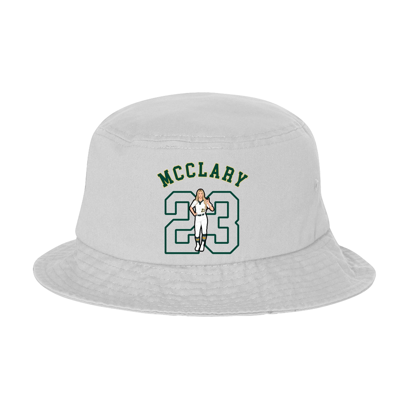 Bucket Cap — Shirsey Arch in White