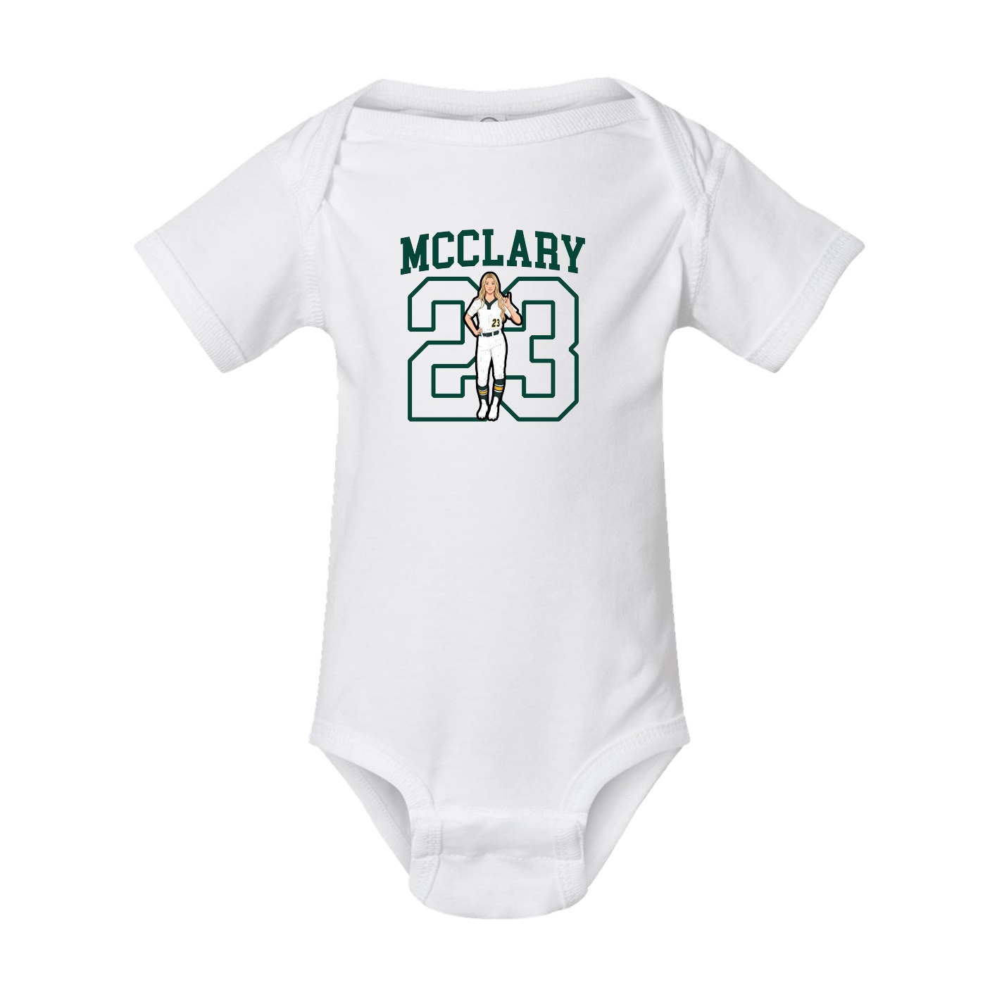 Baby Onesie — Shirsey in White