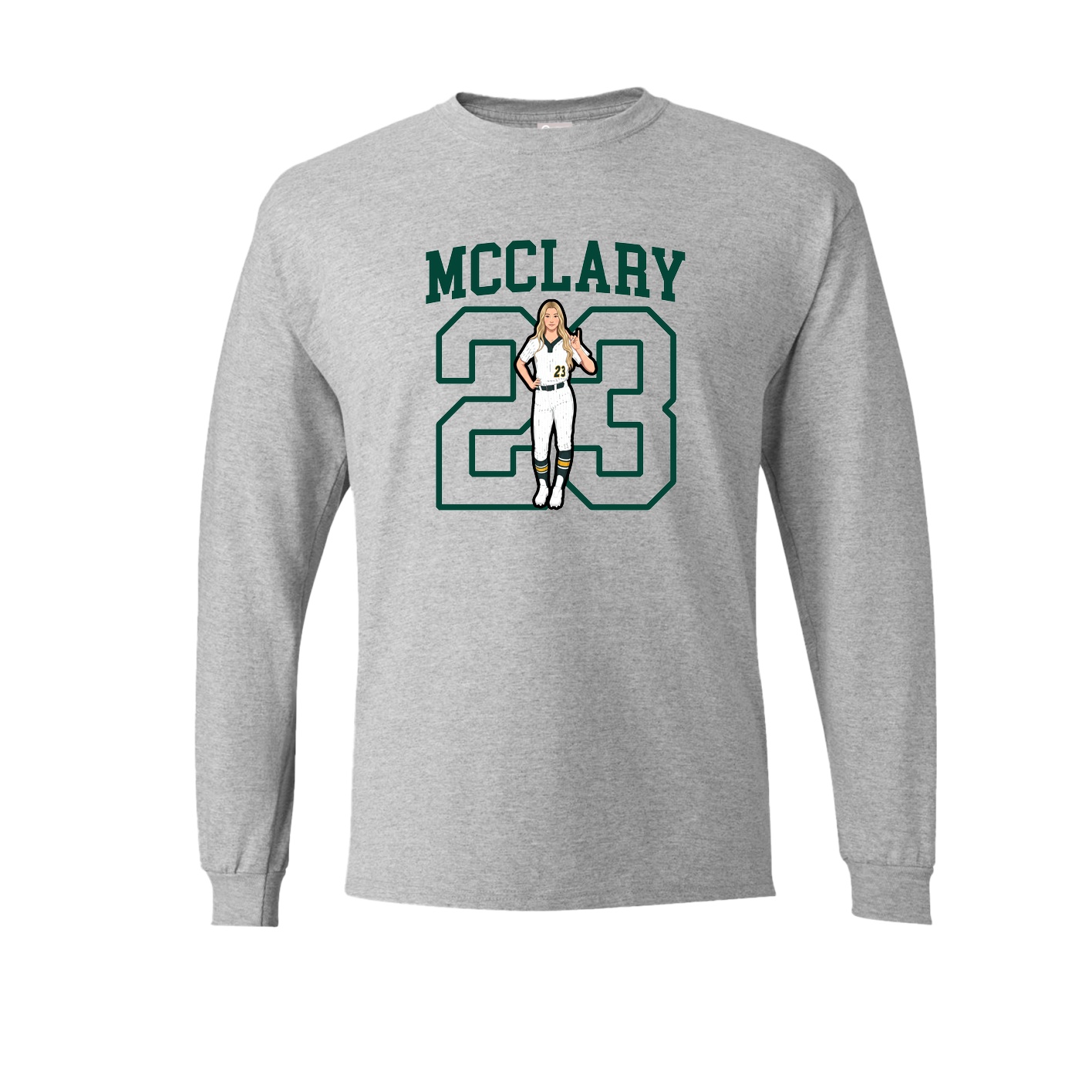 Long Sleeve Tee — Shirsey in Grey