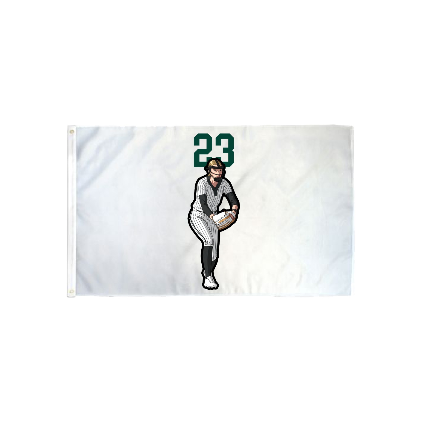 3x5 Flag — Number Top in Classic