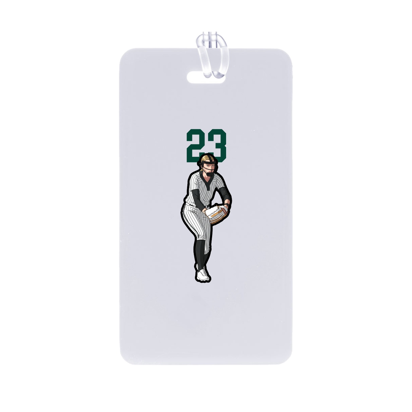 Bag Tag — Number Top in Classic