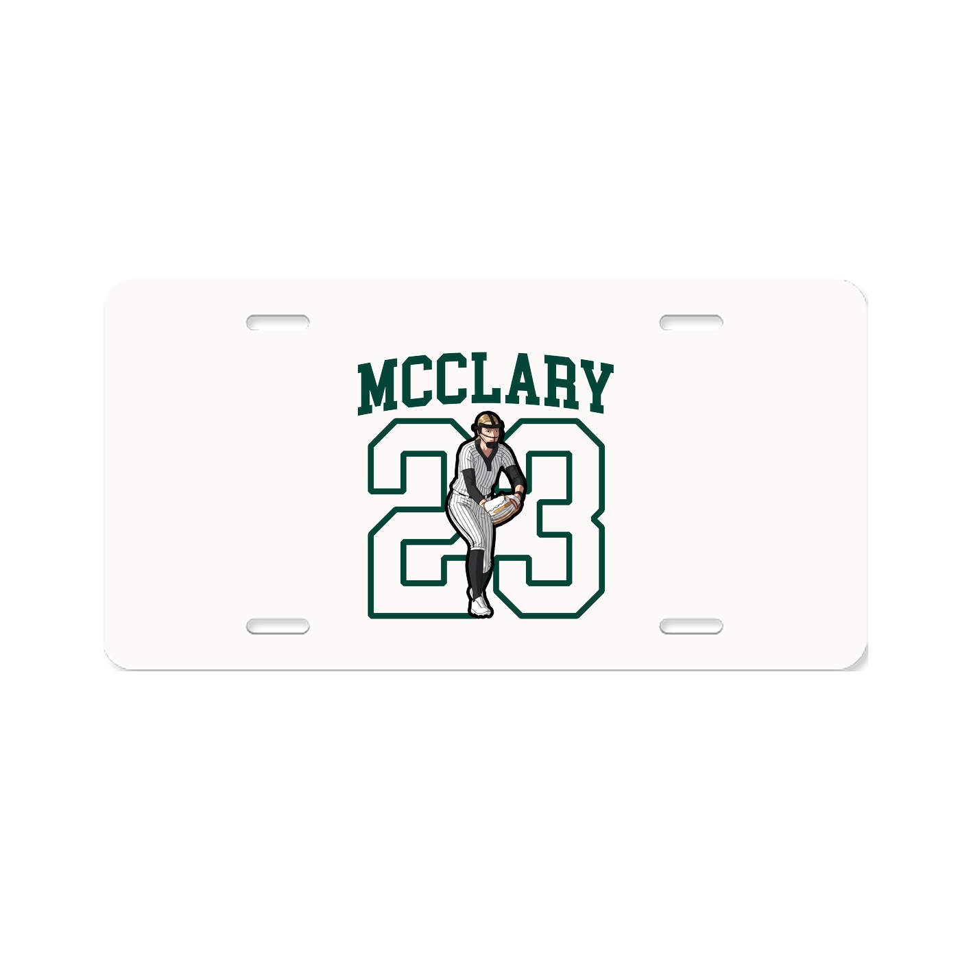 Aluminum License Plate