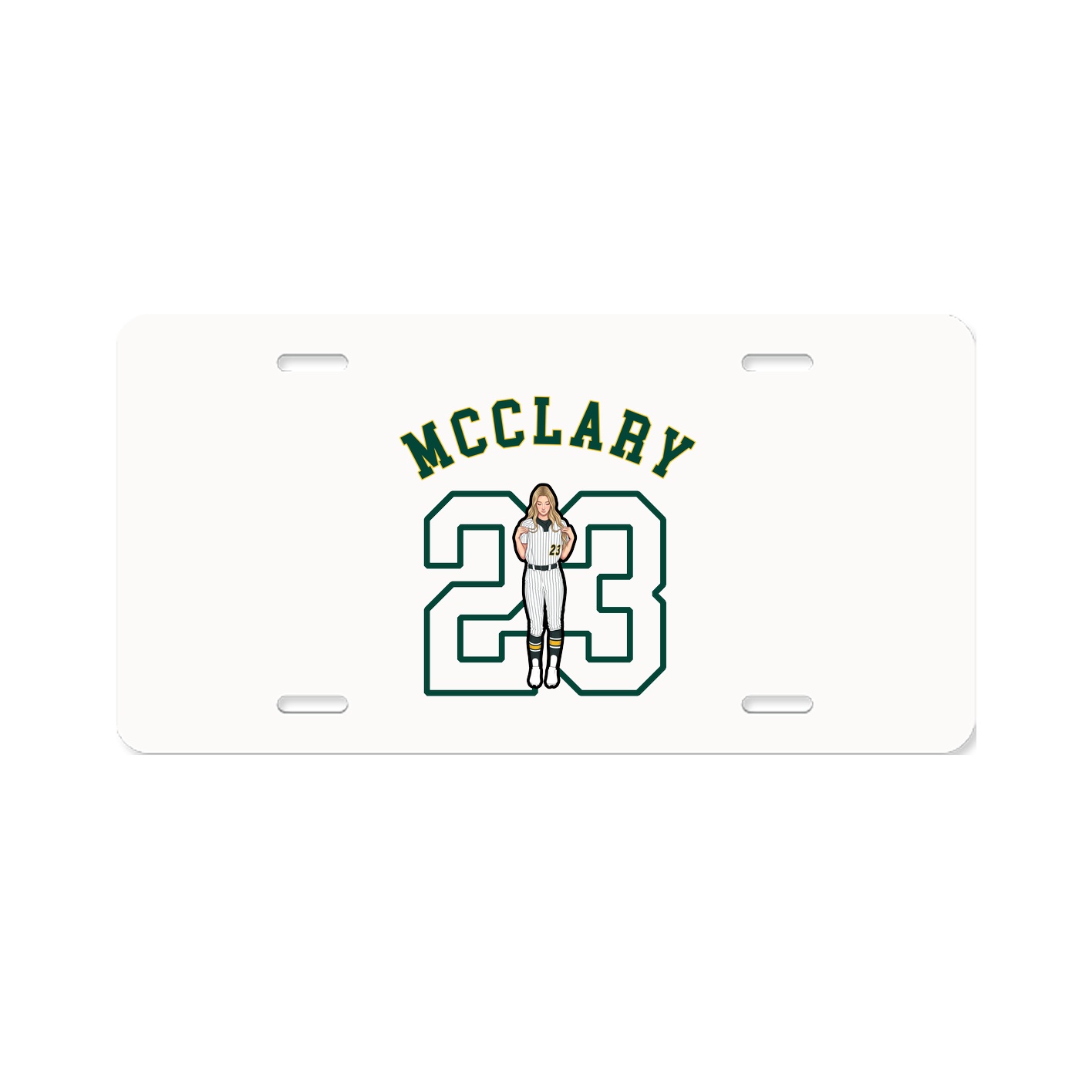 License Plate — Shirsey Arch in Classic