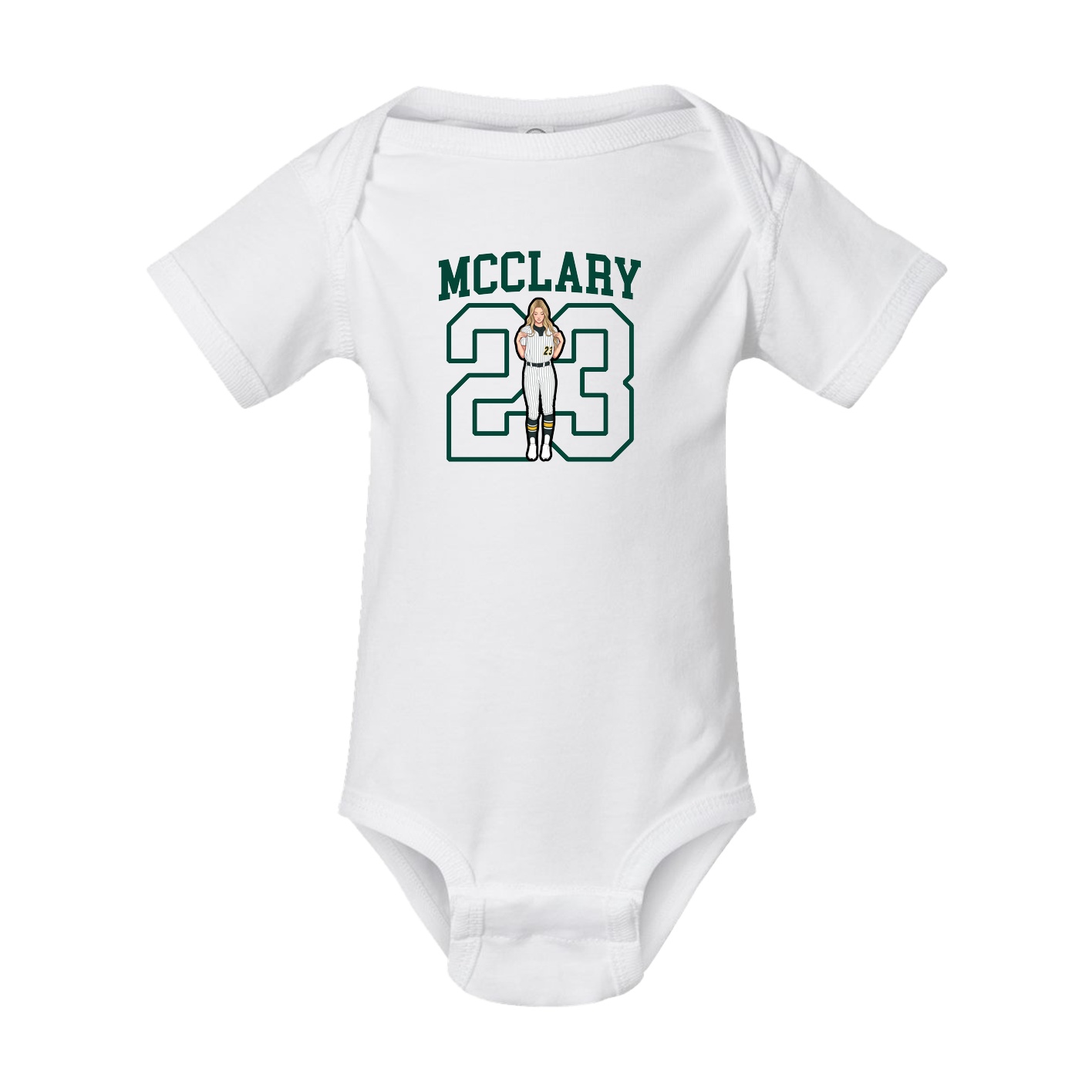 Baby Onesie — Shirsey in White