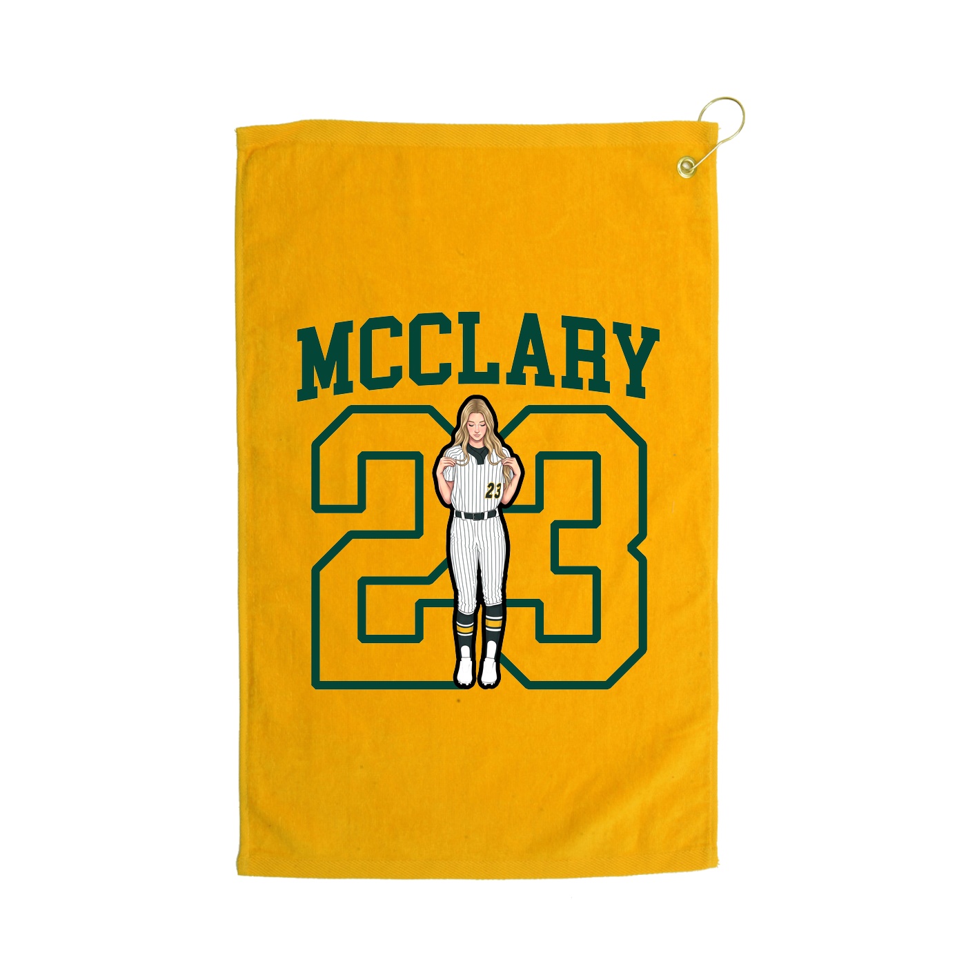 Golf Towel — Shirsey in Gold