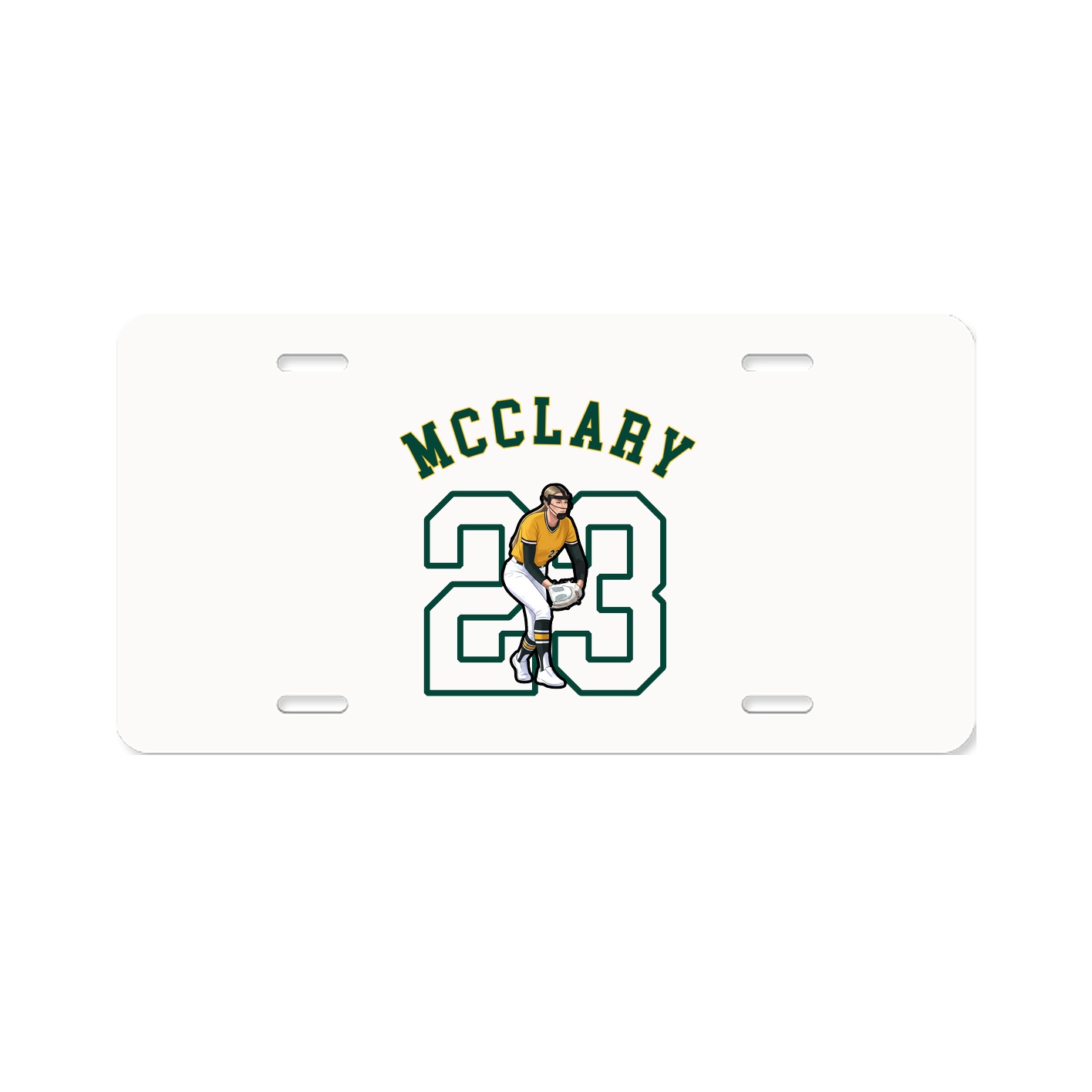 License Plate — Shirsey Arch in Classic