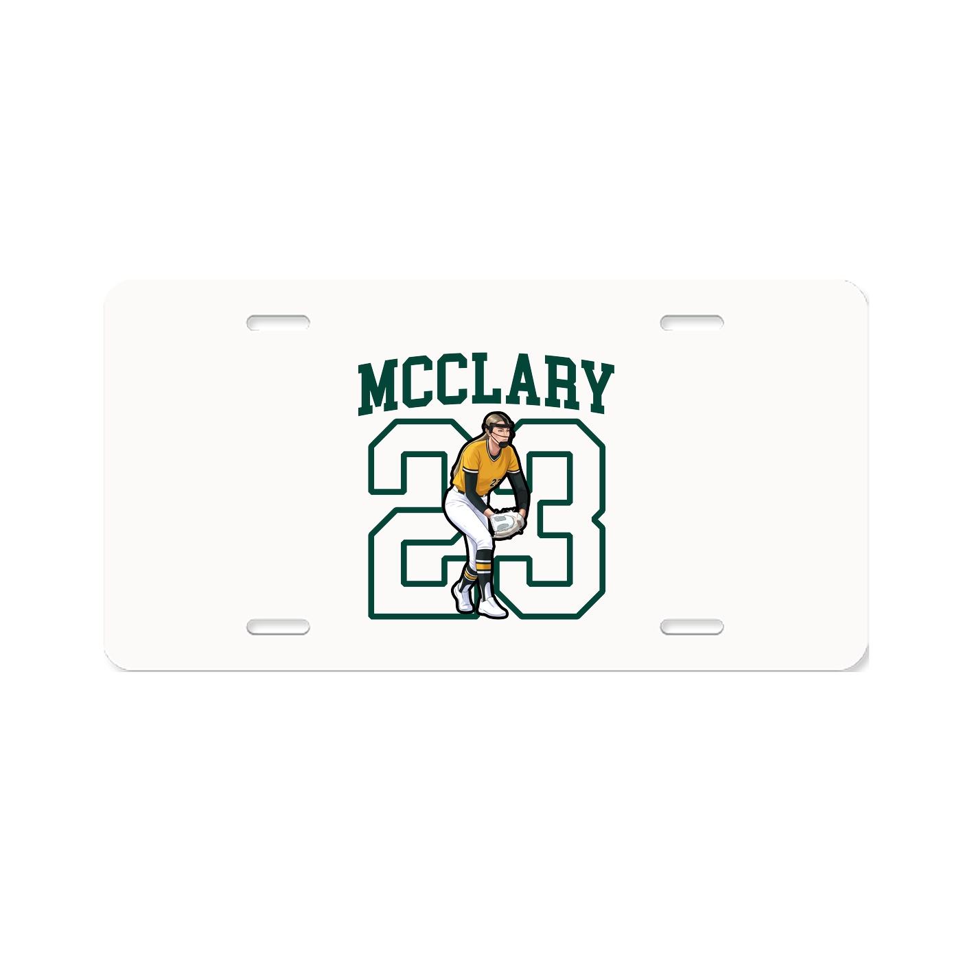 License Plate — Shirsey in Classic