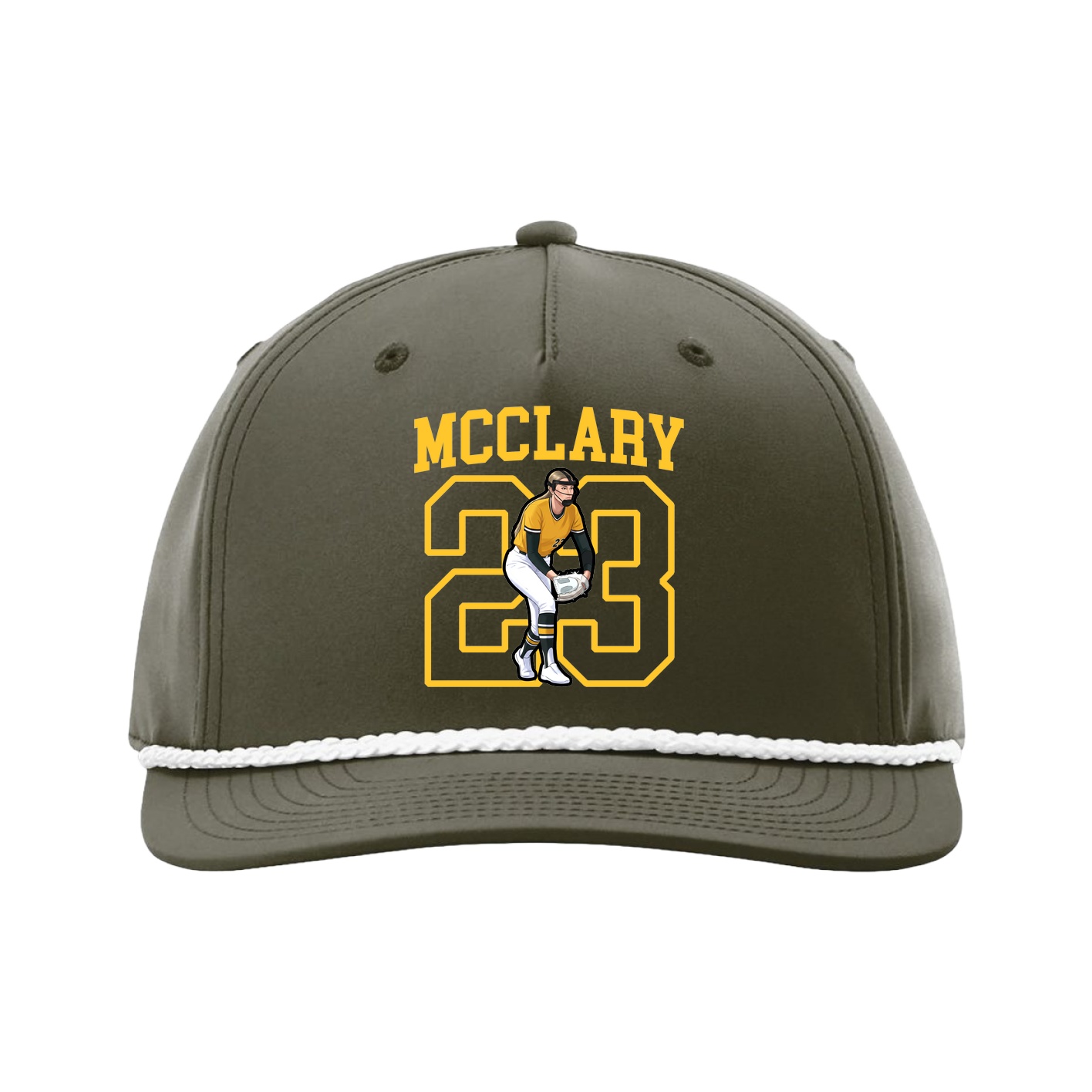 Five-Panel Classic Rope Cap — Shirsey in Green