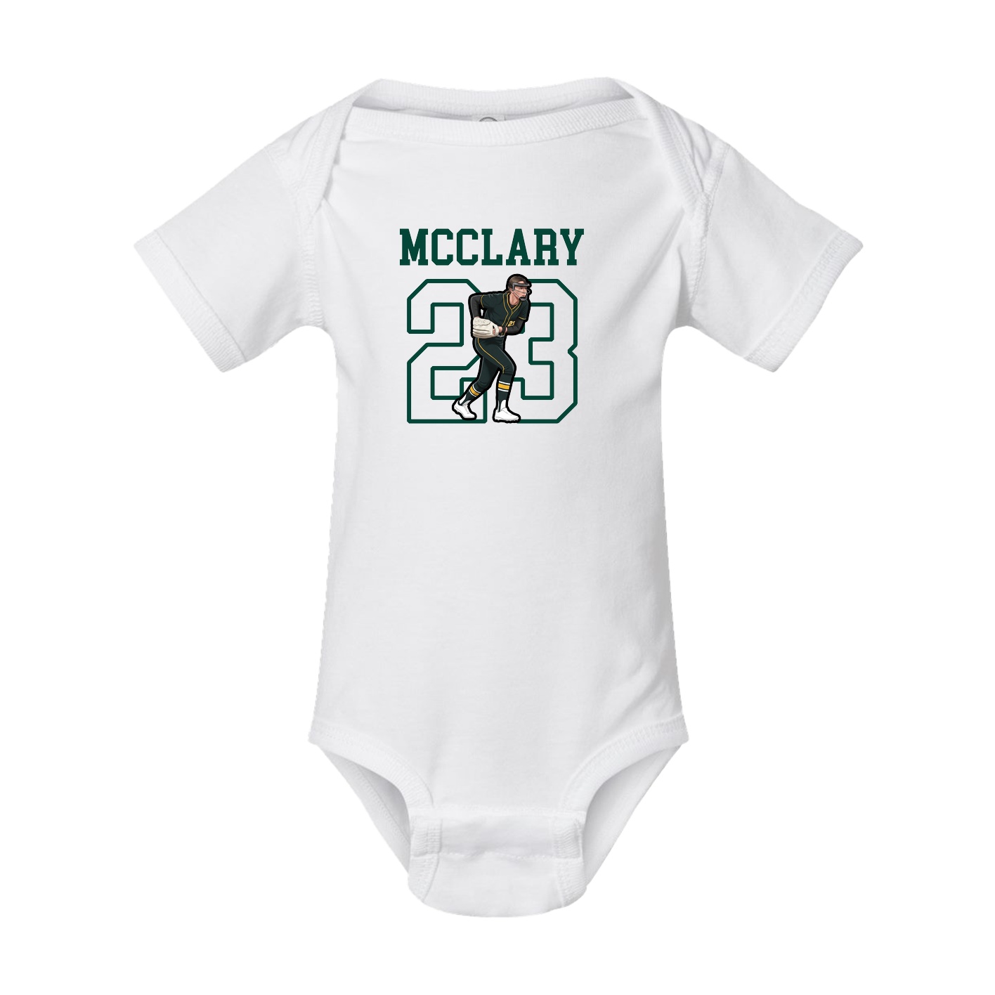 Baby Onesie — Shirsey in White
