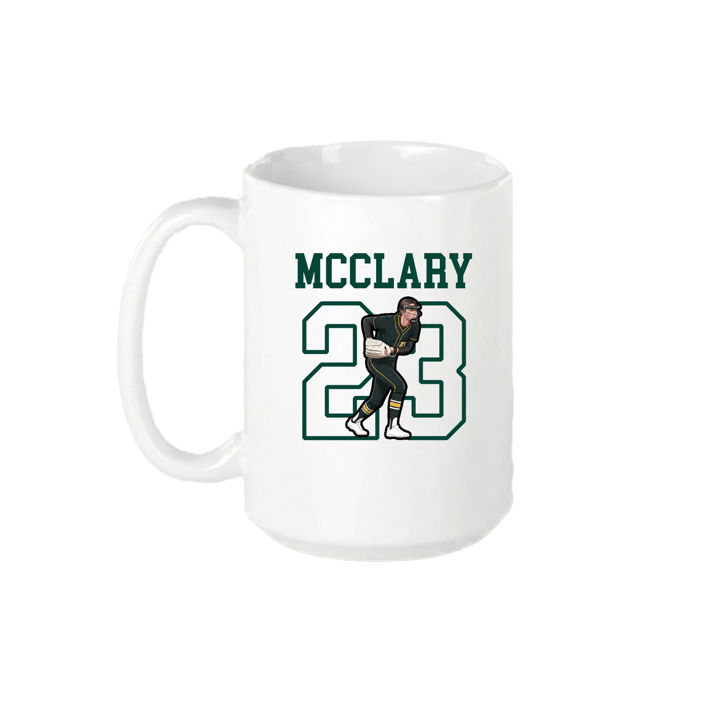 15oz Coffee Mug — Shirsey in White