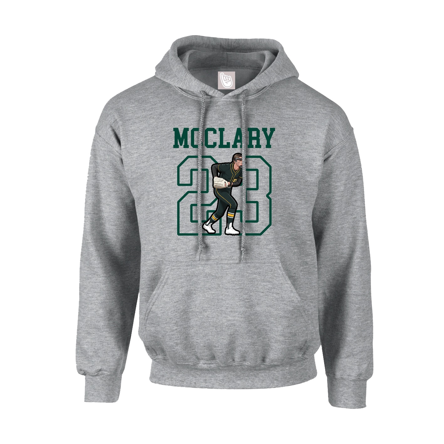 Youth Hoodie — Shirsey in Grey