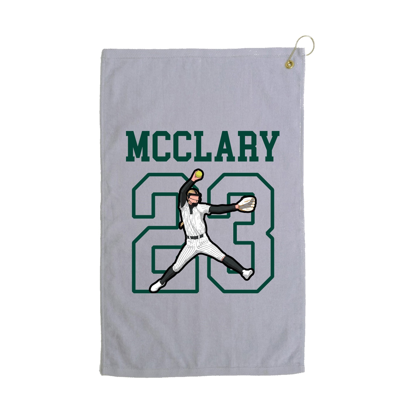 Golf Towel — Shirsey in Grey