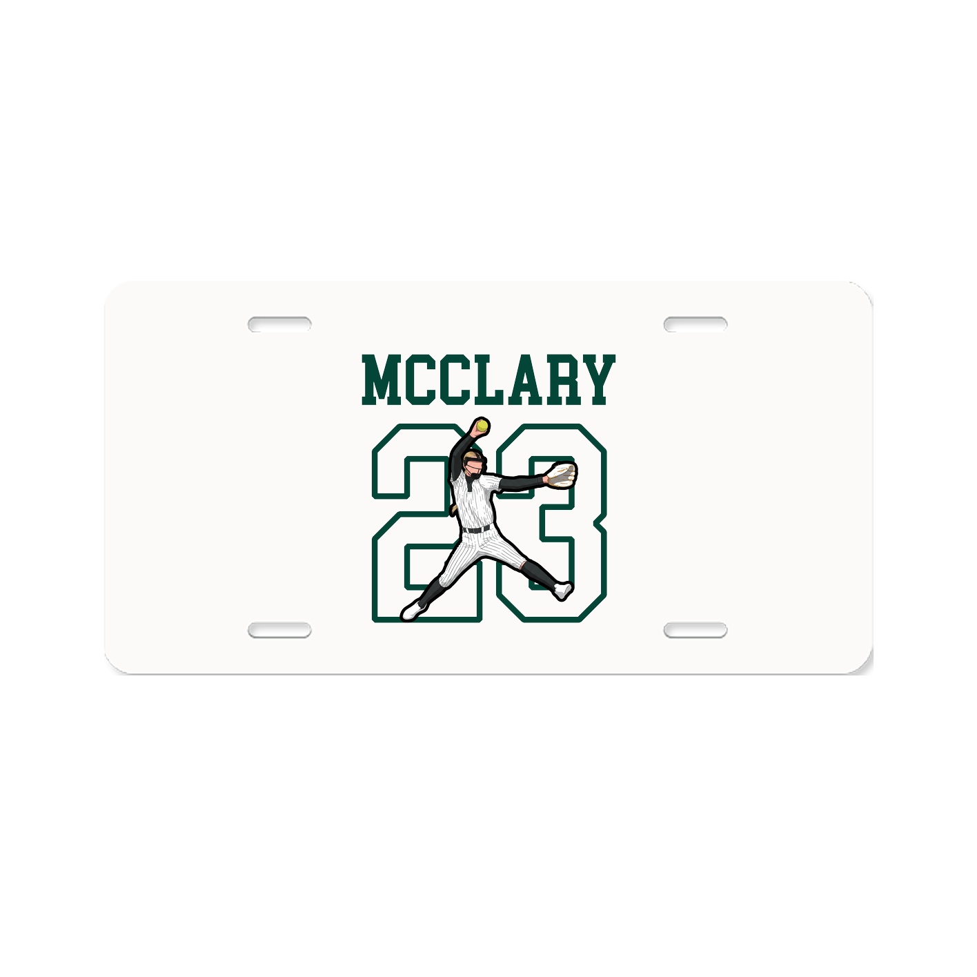 License Plate — Shirsey in Classic