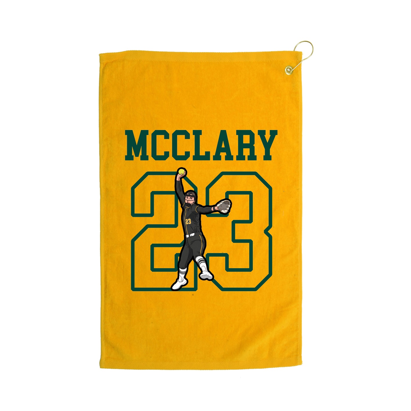 Golf Towel — Shirsey in Gold