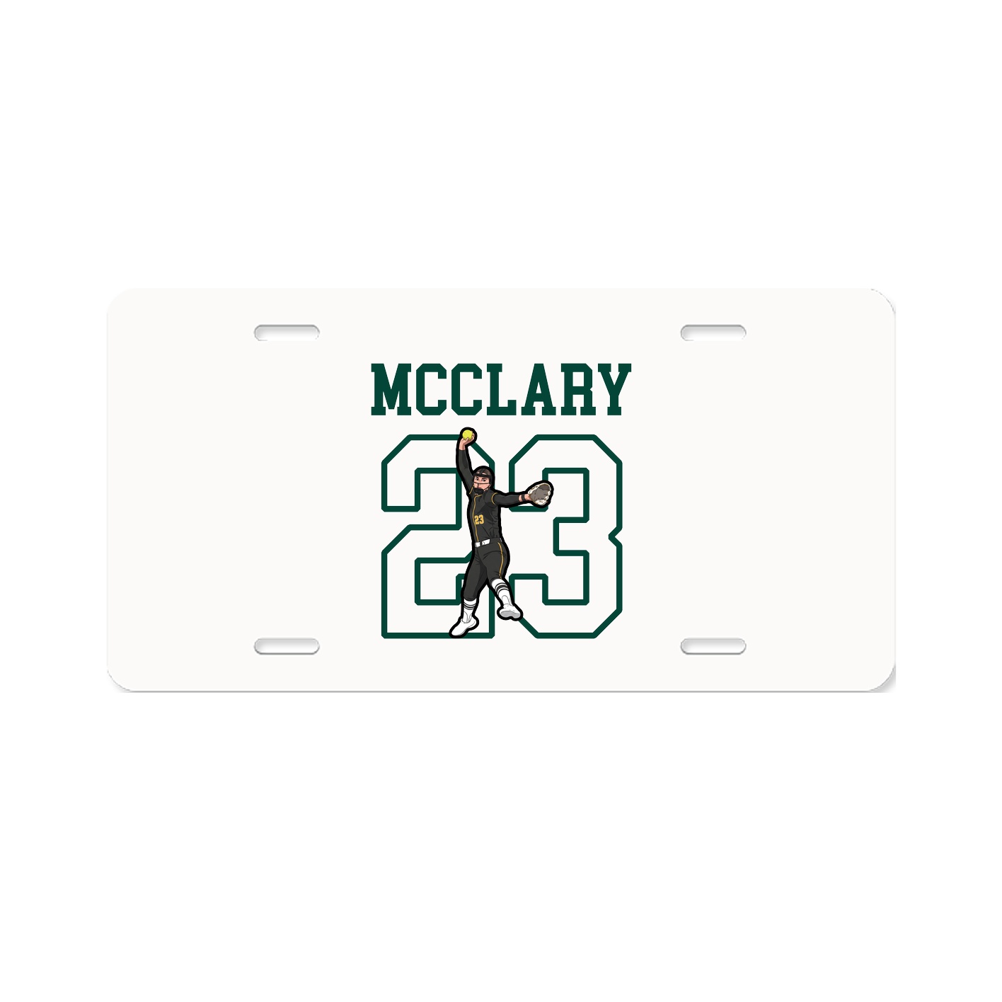 License Plate — Shirsey in Classic