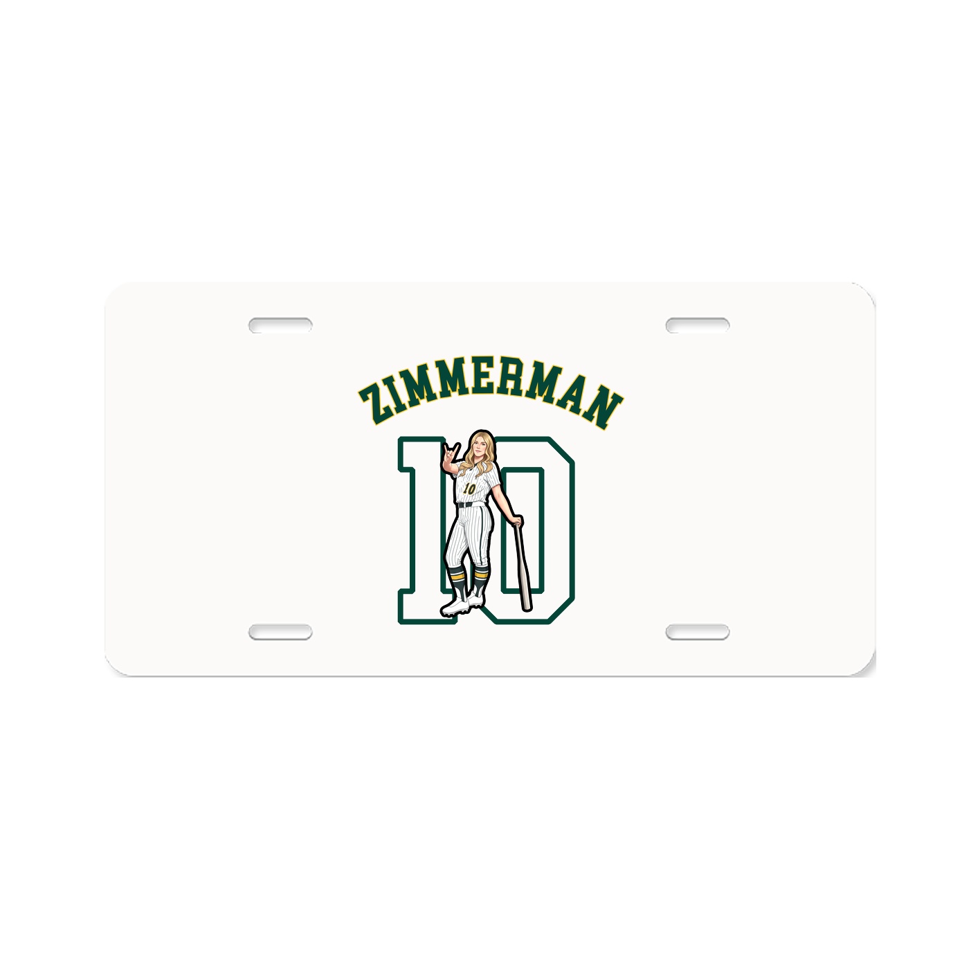 License Plate — Shirsey Arch in Classic