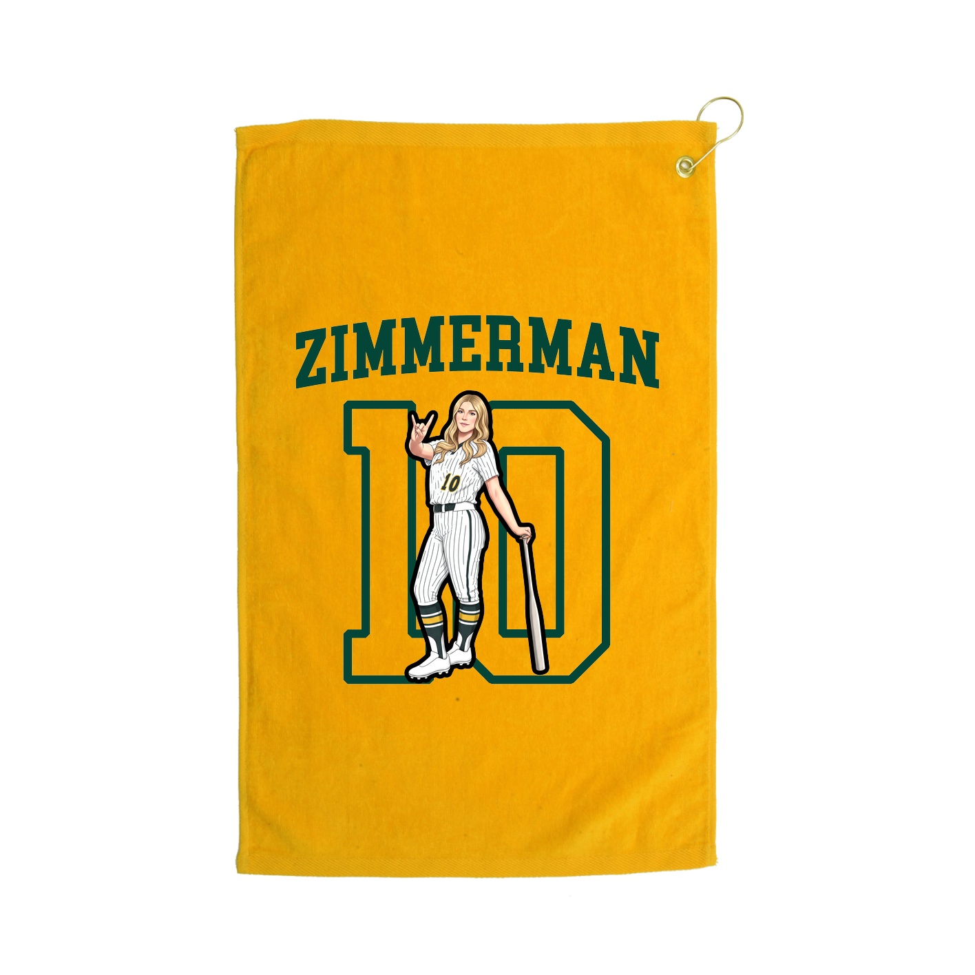 Golf Towel — Shirsey in Gold