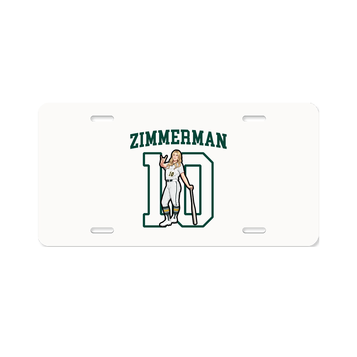 License Plate — Shirsey in Classic