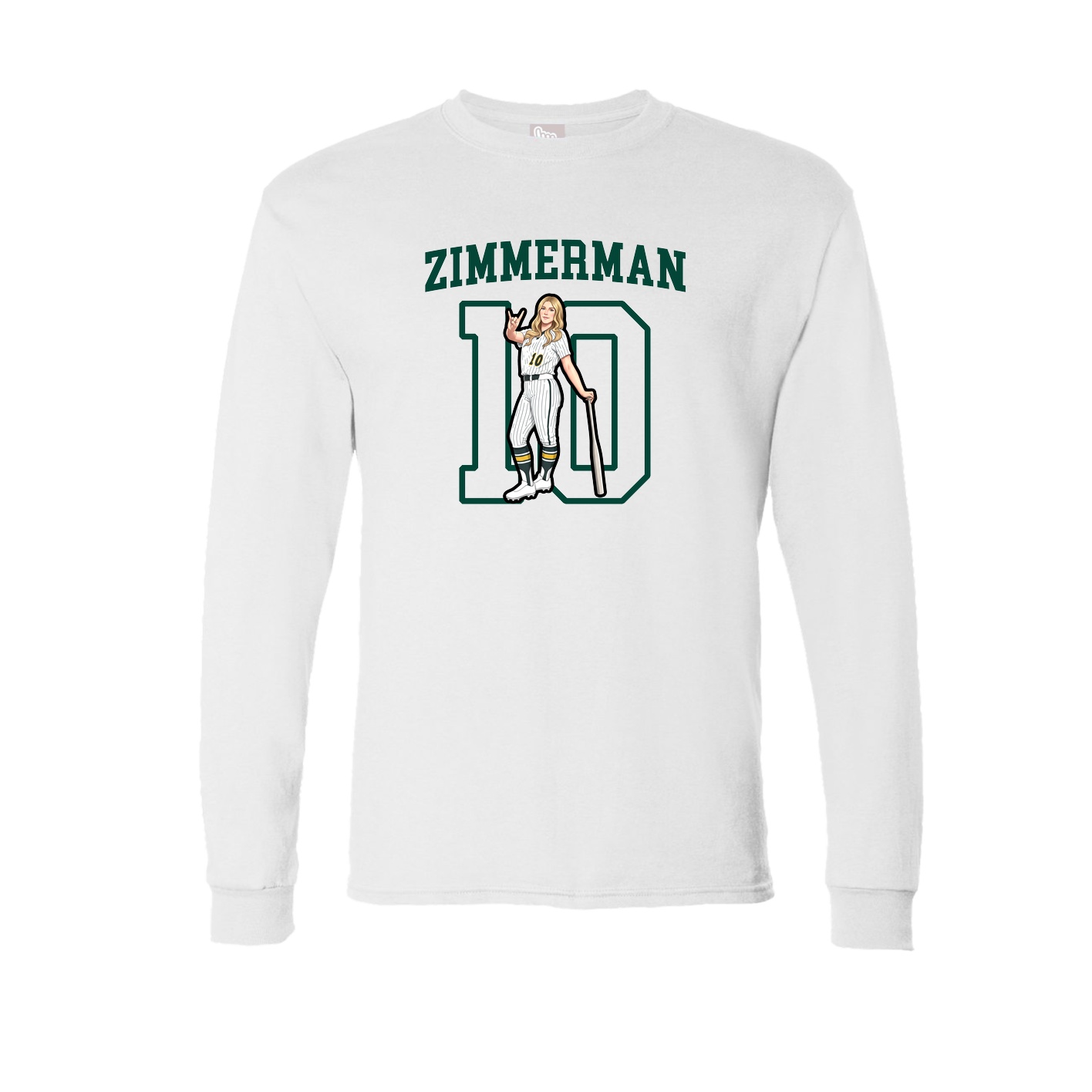 Long Sleeve Tee — Shirsey in White