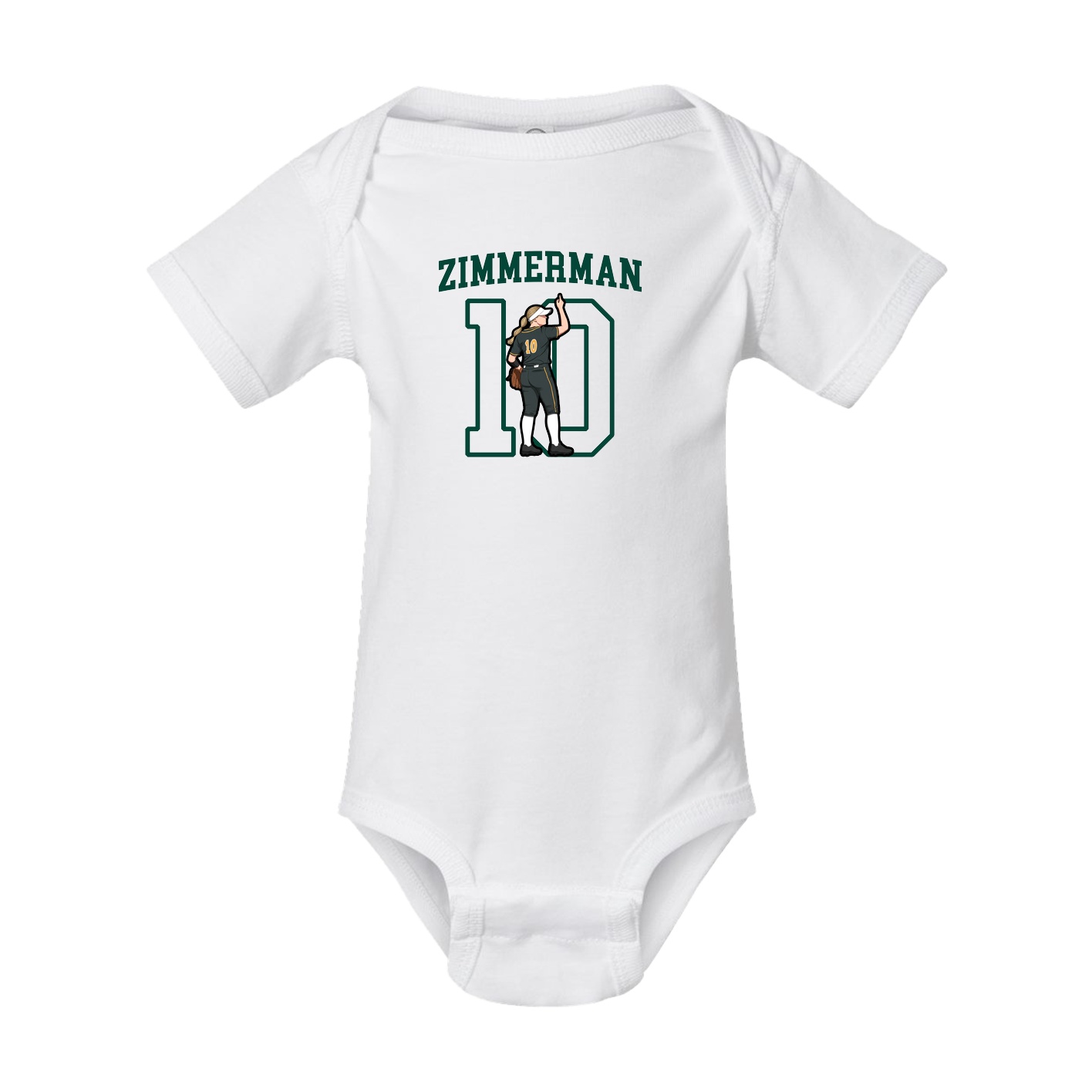 Baby Onesie — Shirsey in White