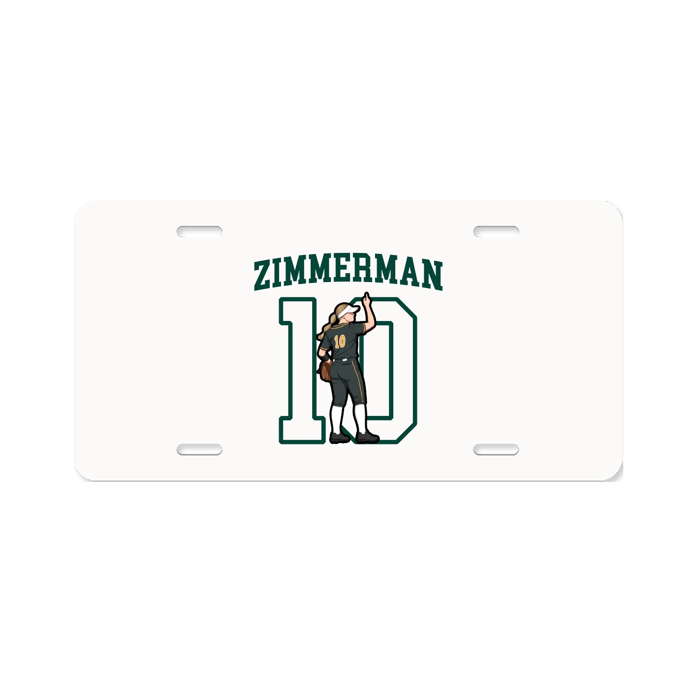 License Plate — Shirsey in Classic