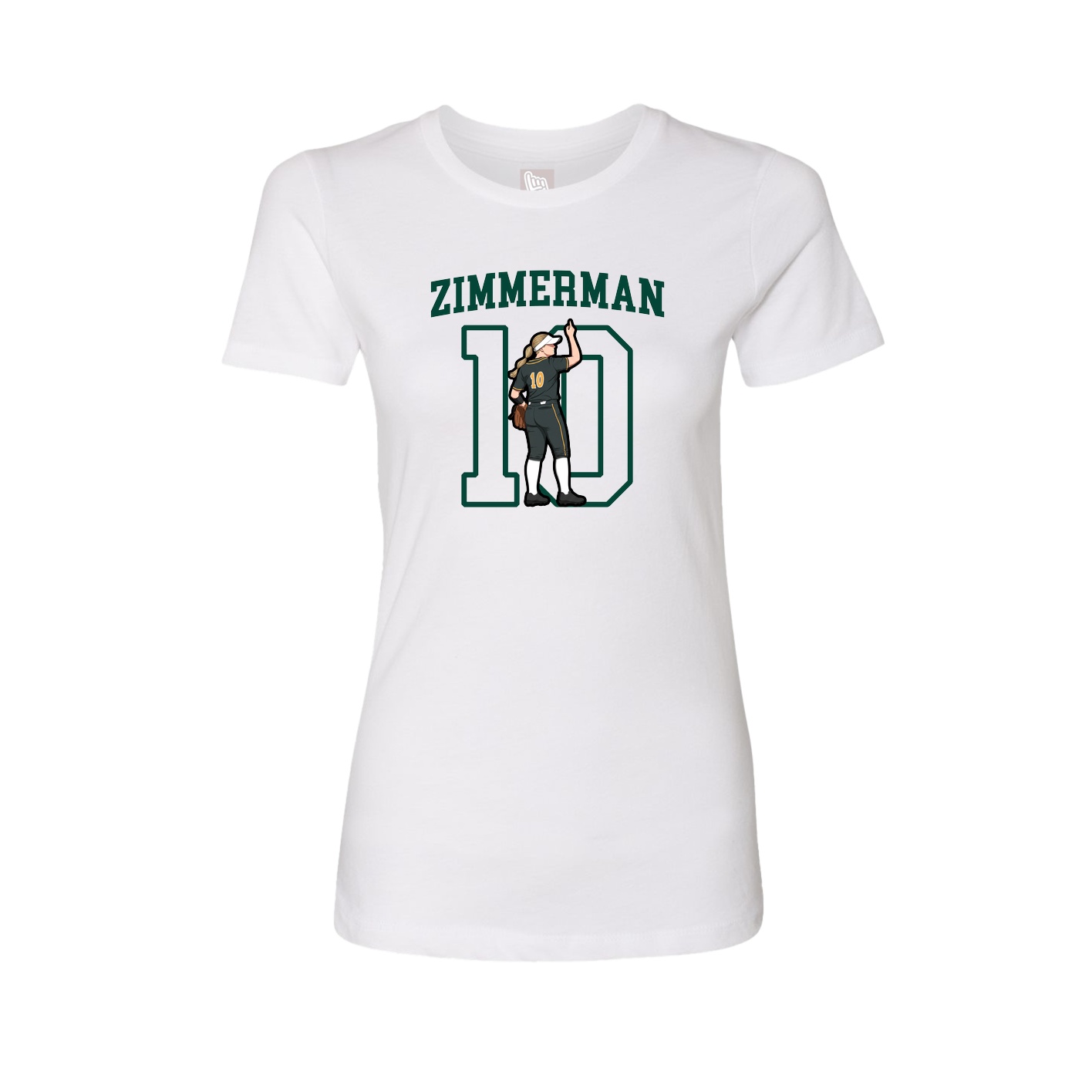 Fitted Women's Tee — Shirsey in White