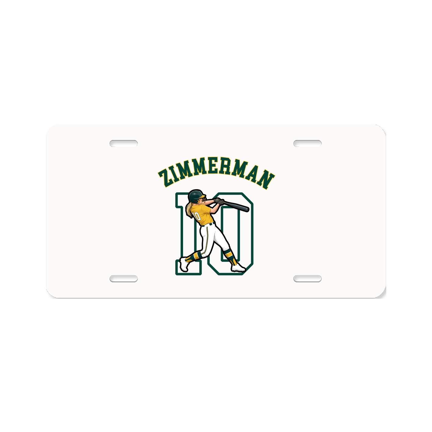 License Plate — Shirsey Arch in Classic