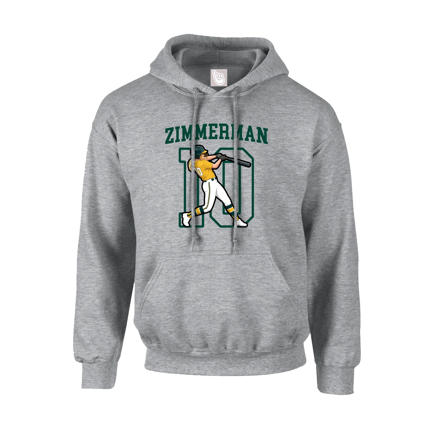Hoodie — Shirsey in Grey