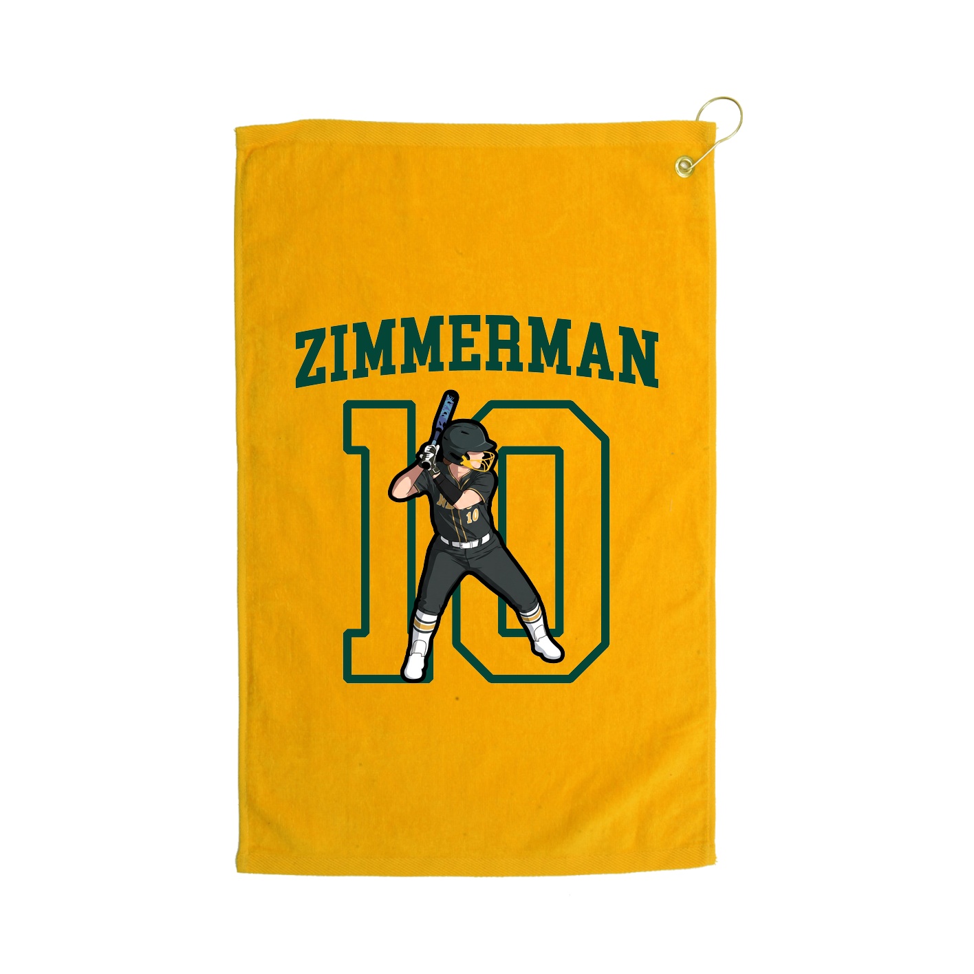 Golf Towel — Shirsey in Gold