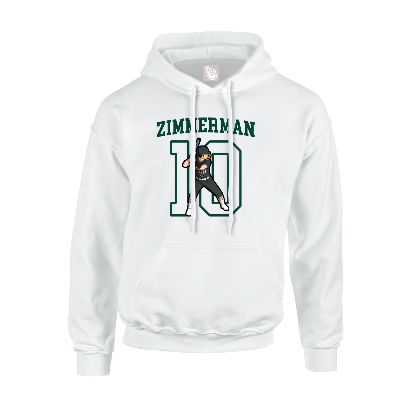 Youth Hoodie — Shirsey in White