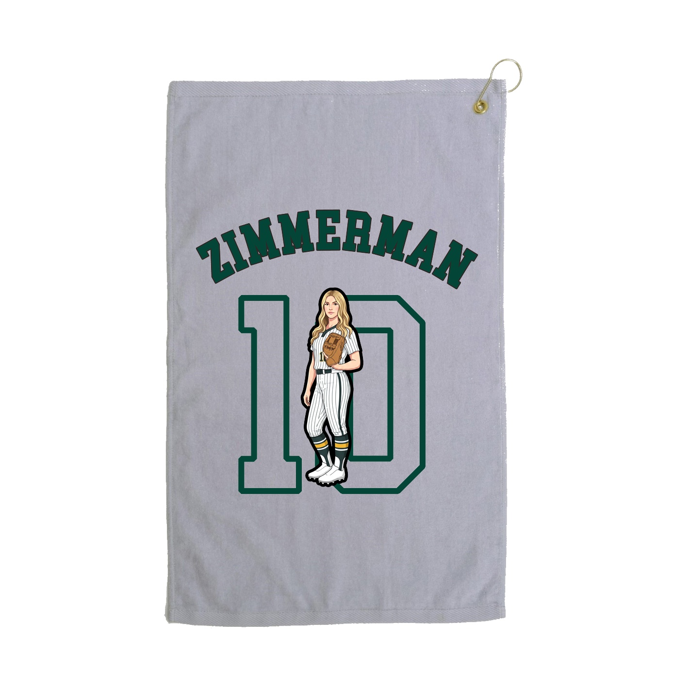 Golf Towel — Shirsey Arch in Grey