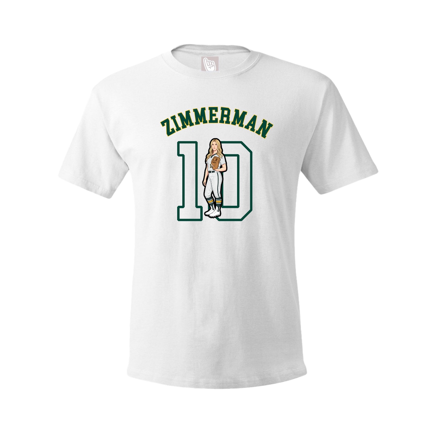 Tee — Shirsey Arch in White