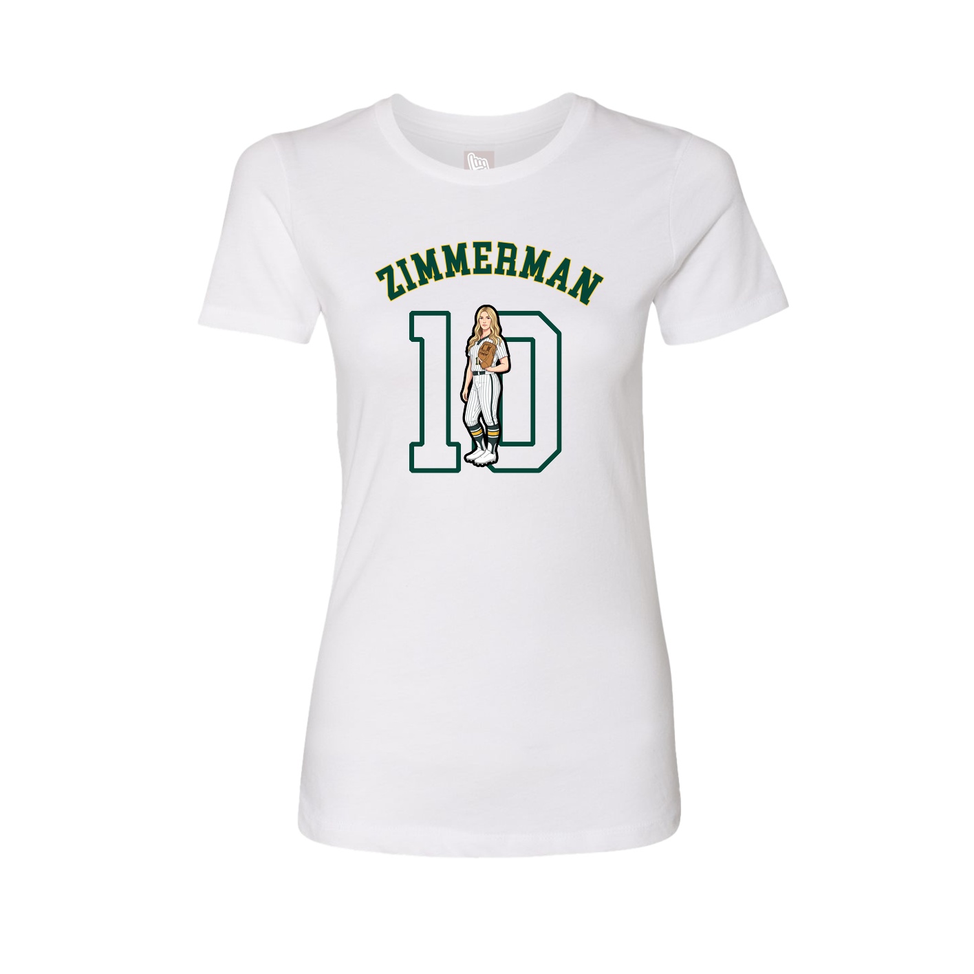 Womens Tee — Shirsey Arch in White