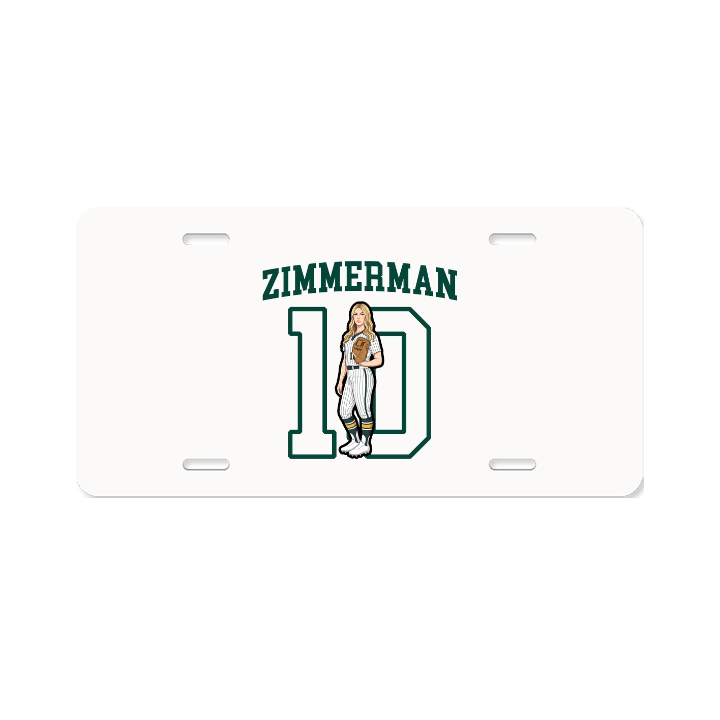 License Plate — Shirsey in Classic