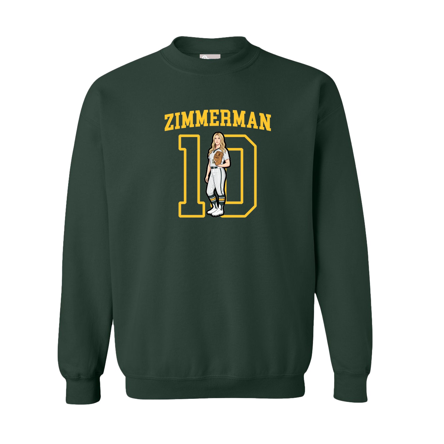 Fleece Crew — Shirsey in Green
