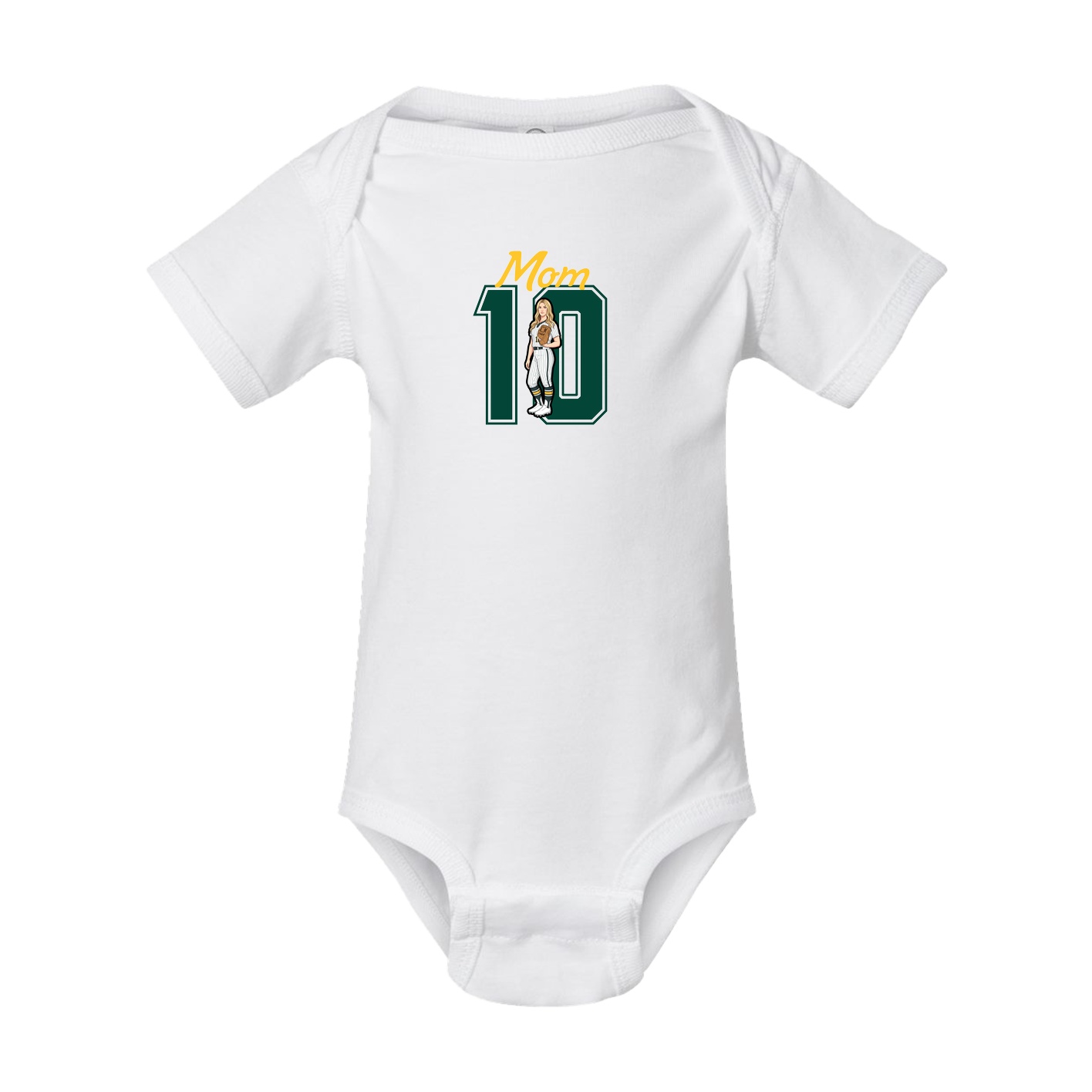 Baby Onesie — Mothers Day Shirsey in White
