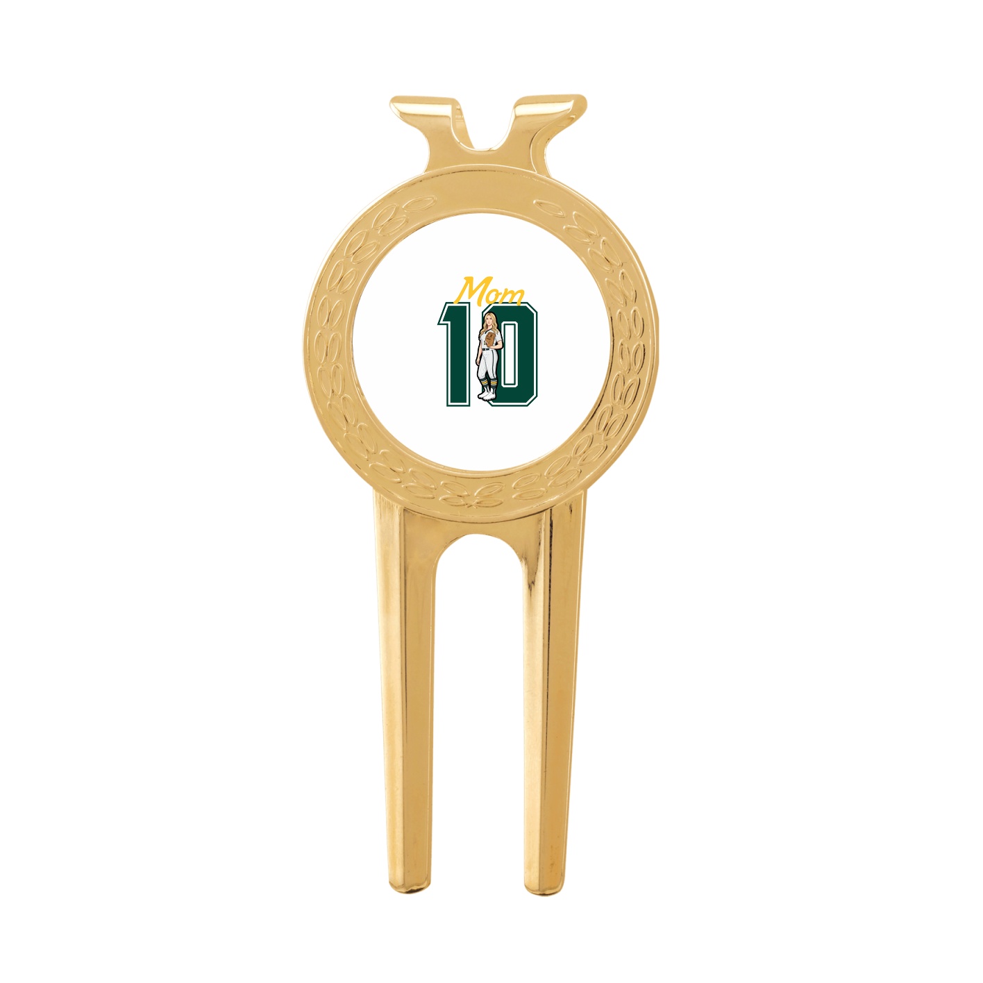 Divot Tool with Ball Marker — Mothers Day Shirsey in Classic