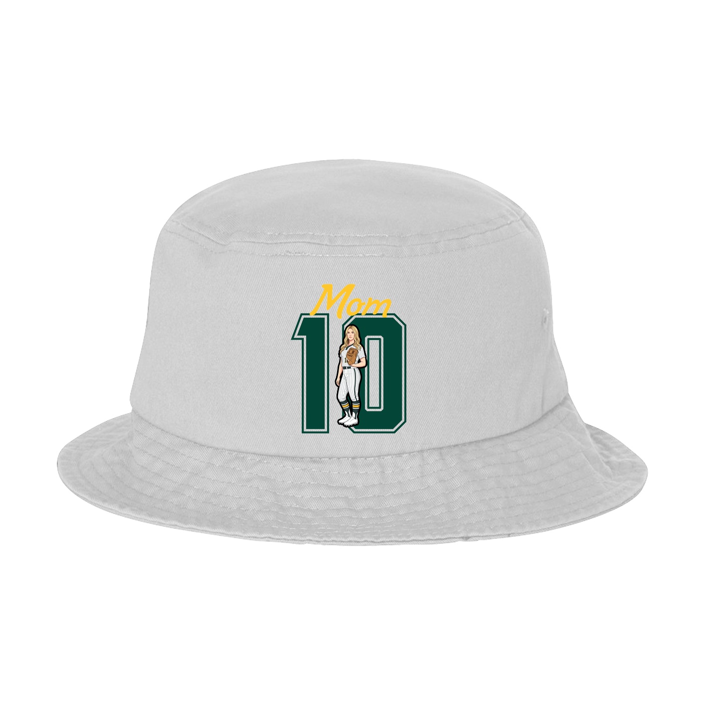 Bucket Cap — Mothers Day Shirsey in White