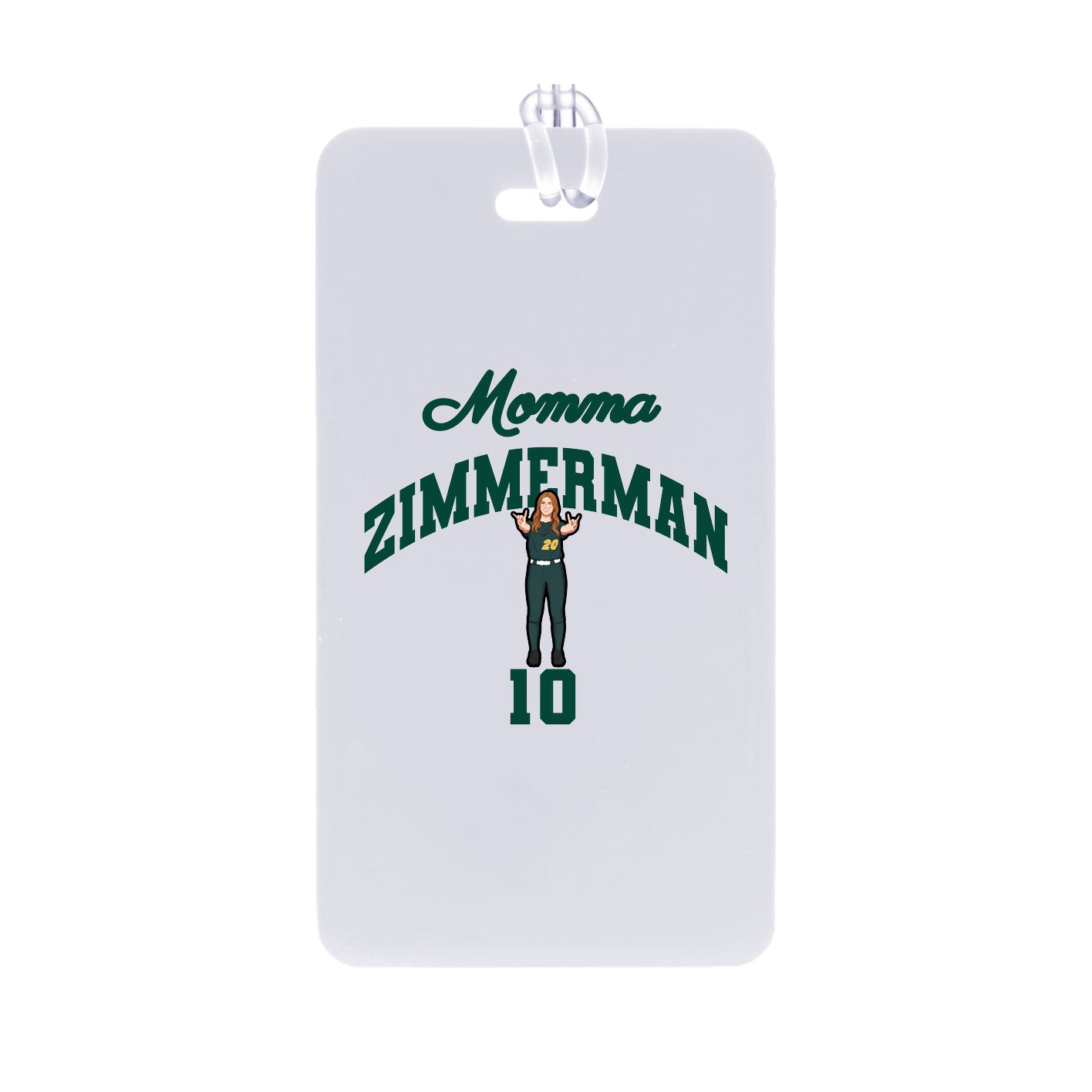 Bag Tag — Mothers Day Arch in Classic