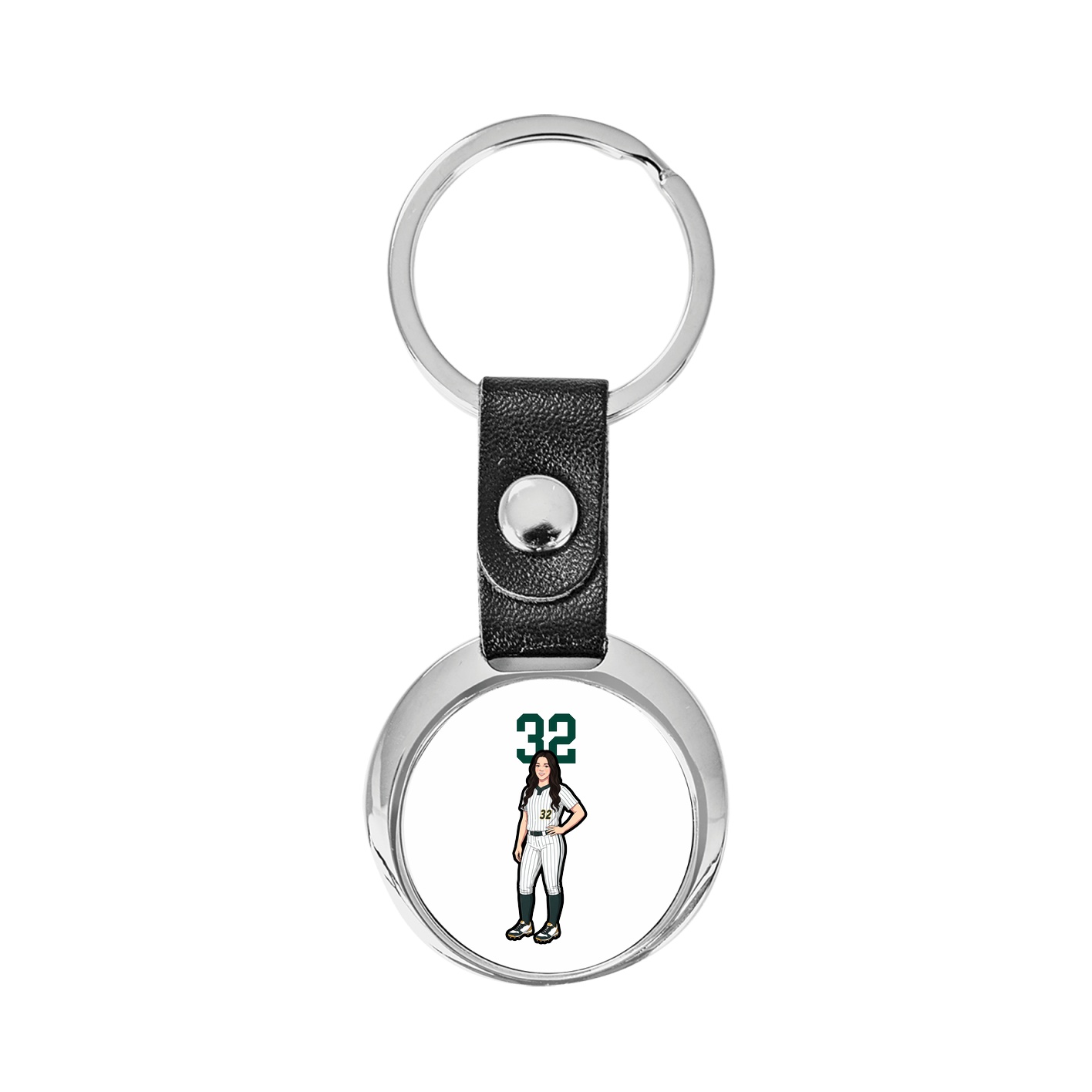 Key Chain — Number Top in Classic