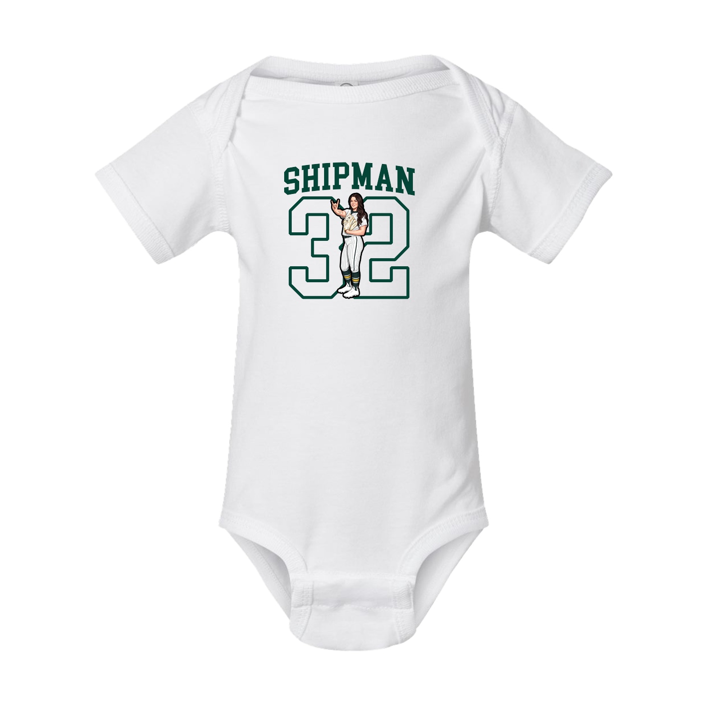 Baby Onesie — Shirsey in White