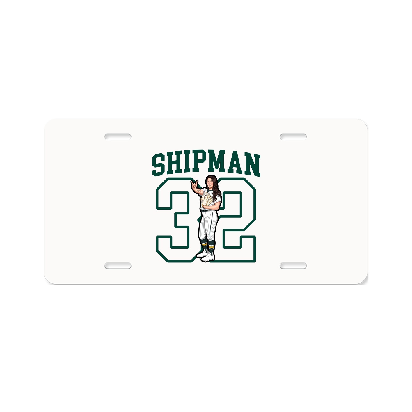 Aluminum License Plate