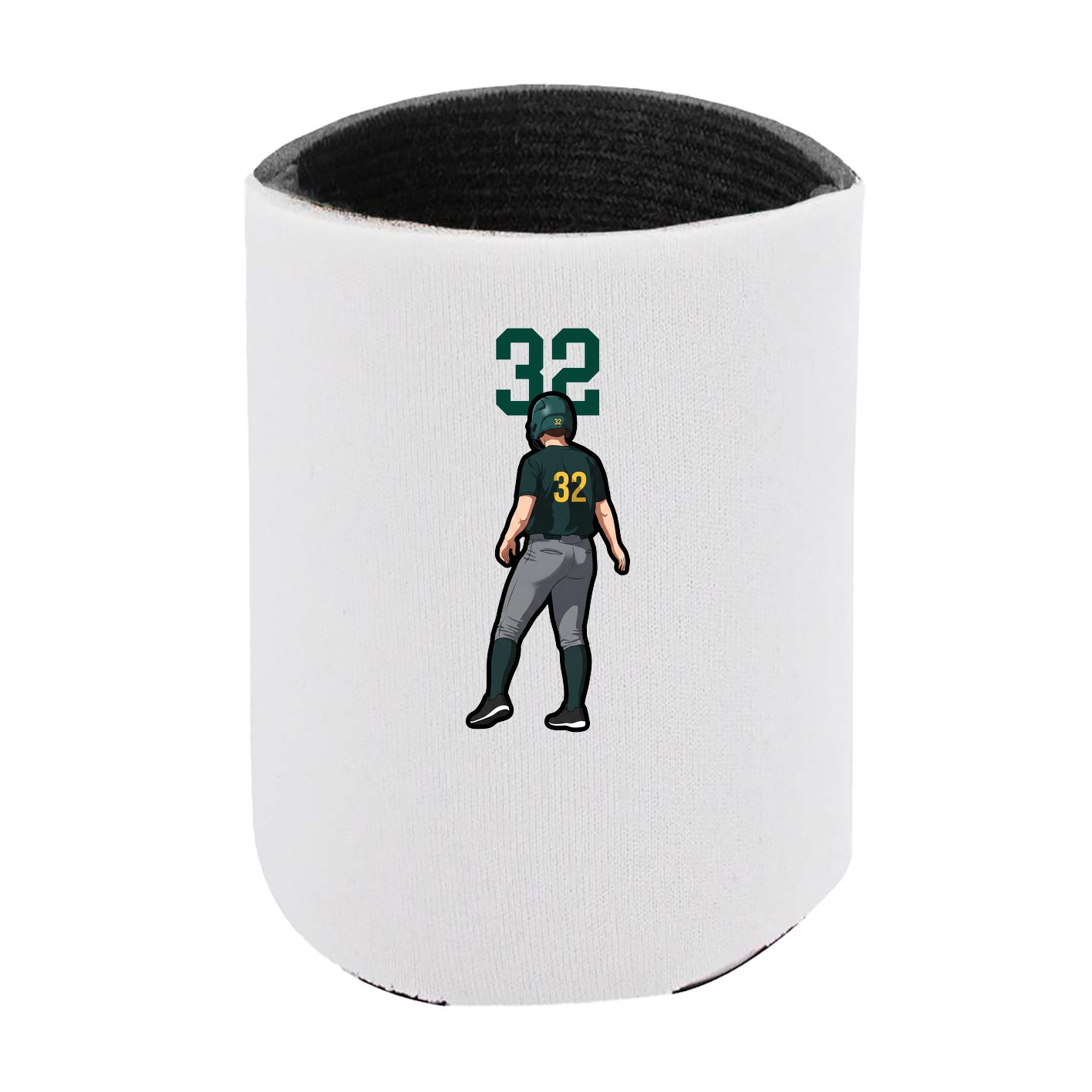 Can Holder — Number Top in White
