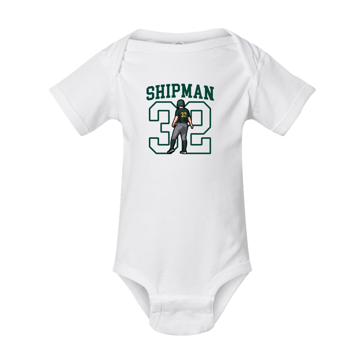 Baby Onesie — Shirsey in White