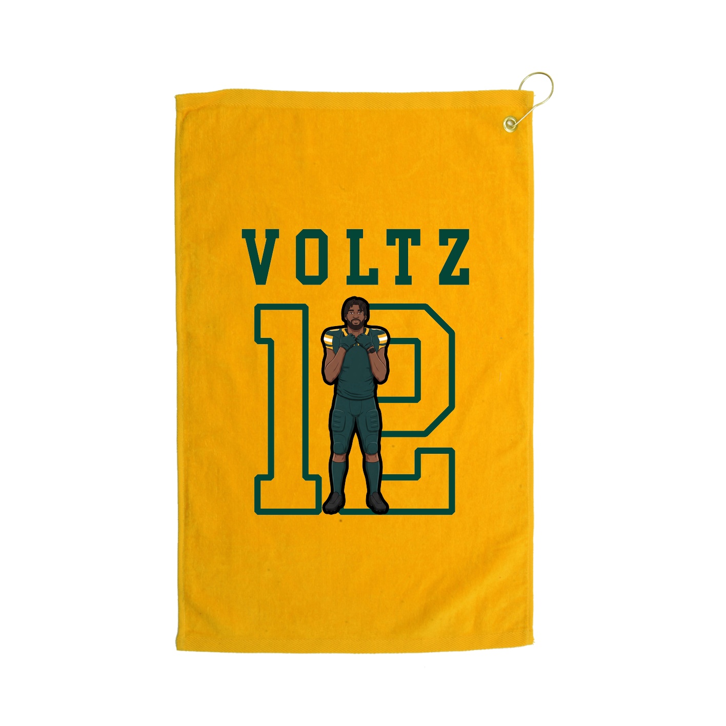Golf Towel — Shirsey in Gold