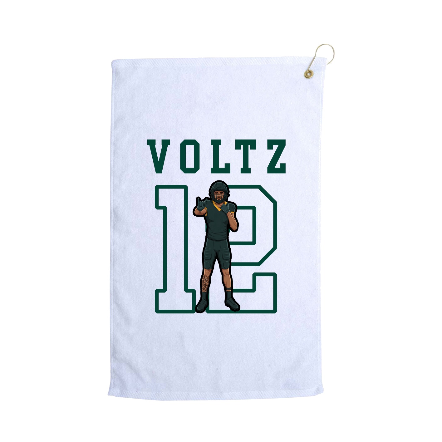 Golf Towel — Shirsey in White