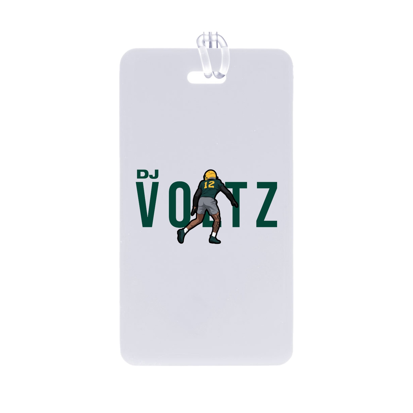 Bag Tag — Player Name in Classic