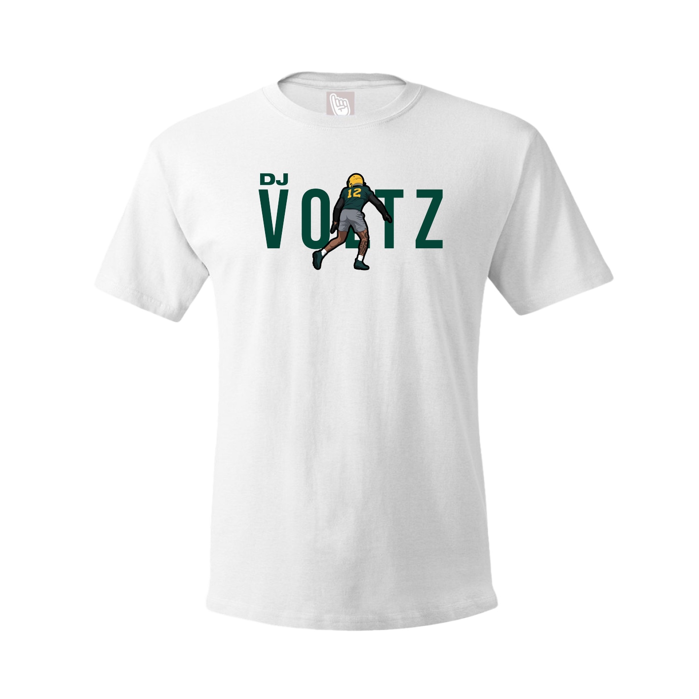 Youth Tee — Player Name in White